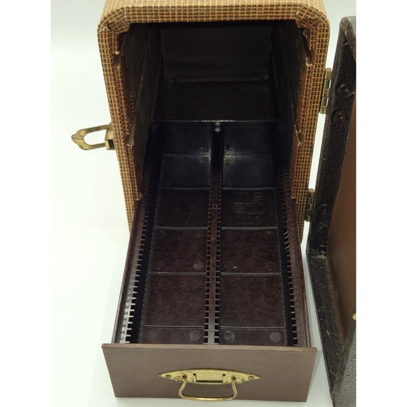 Barnett & Jaffe Baja 1950s 300 Slots‎ Photo Slide Case Missing Parts - Picture 7 of 7